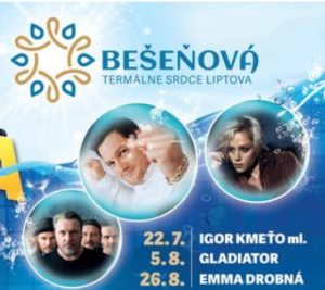 Letní koncerty v Bešeňové 2023